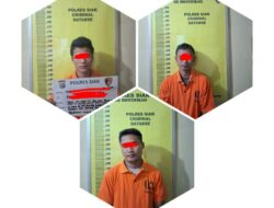 Polres Siak Berhasil Menangkap Tiga Pelaku Penyalahgunaan Narkotika Jenis Sabu